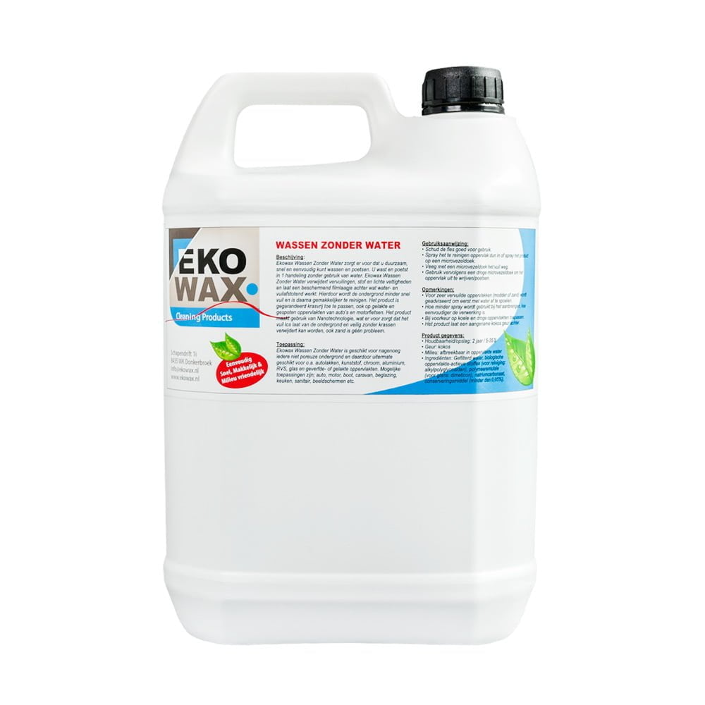 Ekowax Sauber ohne Wasser 5 liter