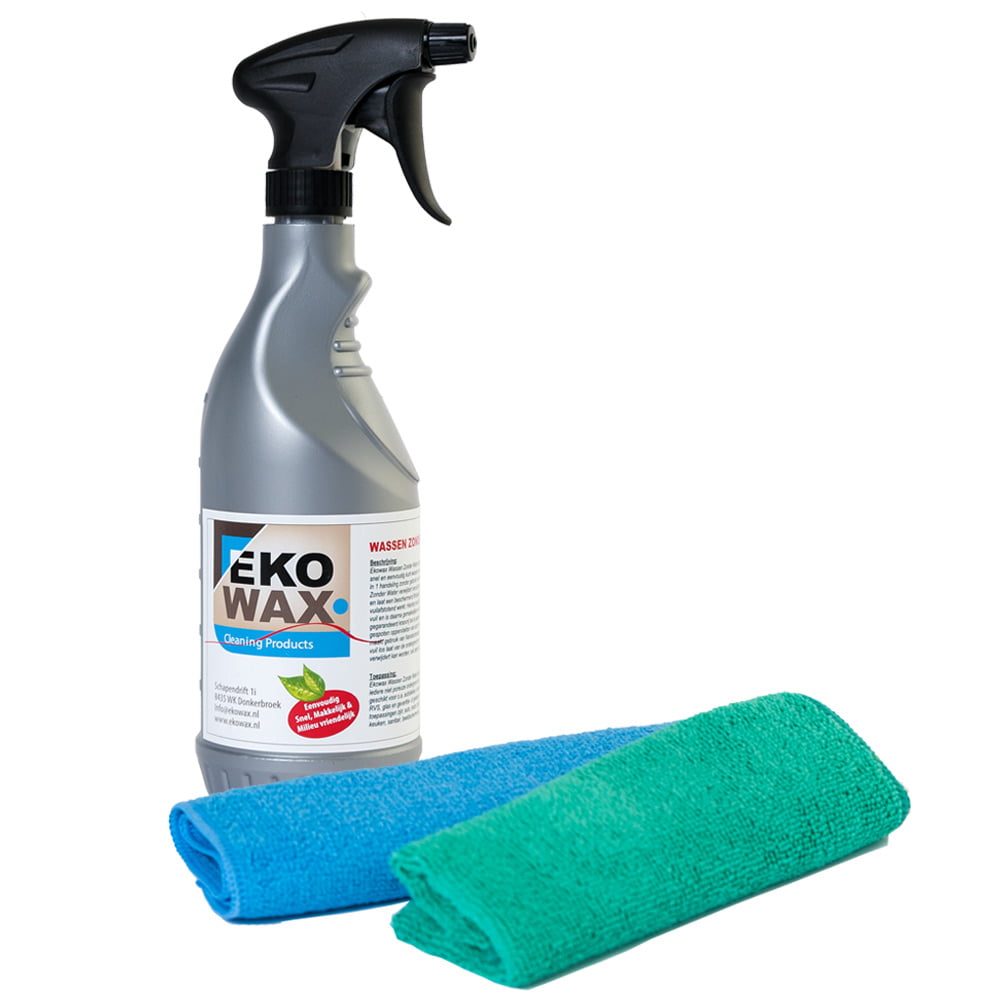 Ekowax Sauber ohne Wasser 750ml Starter-kit